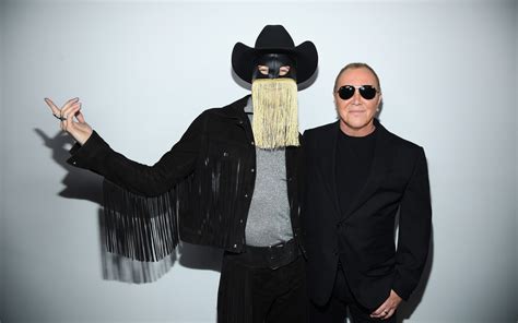 Canadian Musician Orville Peck Performed at Michael Kors' Fall 